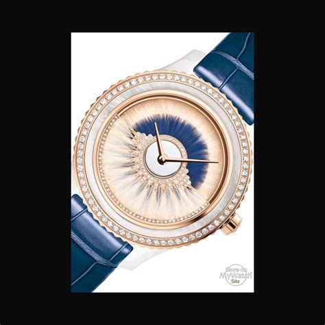 dior feather watch|Dior watch with diamonds price.